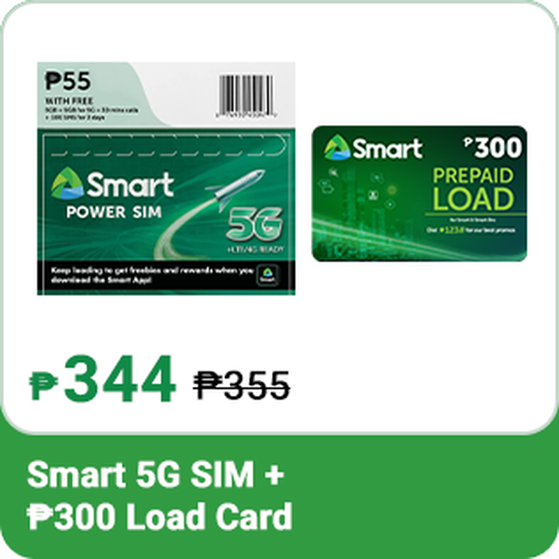 Smart Prepaid Power SIM + P300 Load Card, , hi-res image number 0